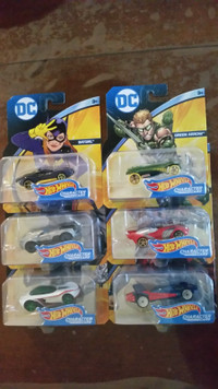 Hot Wheels - DC Character Cars