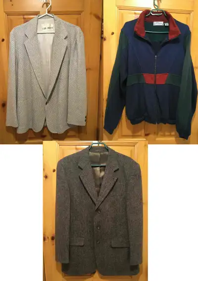 VESTONS ET VESTE 10$ CHACUN, View more