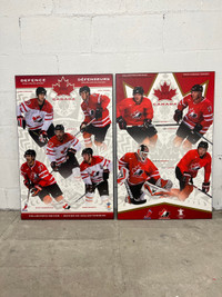 Team Canada Vancouver Olympics Collectors poster