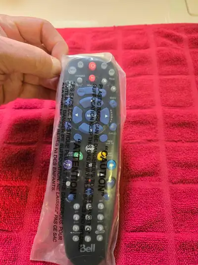 Bell satellite remotes for all receivers (brand new) controls TV power and volume as well