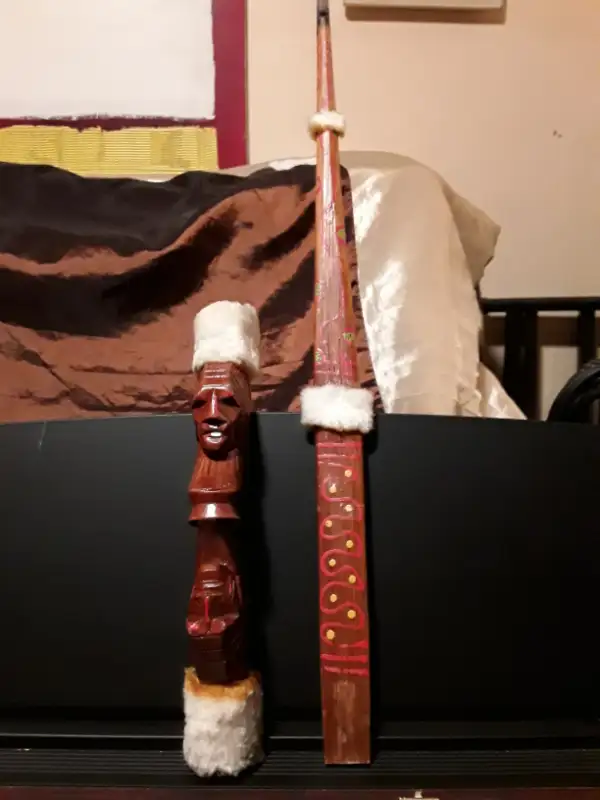 Native Rattle/Dream catcher/Bongo Drum set in Drums & Percussion in Ottawa - Image 5