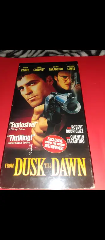 FROM DUSK TILL DAWN - VHS - 1996 HORROR / THRILLER )628632603120671213