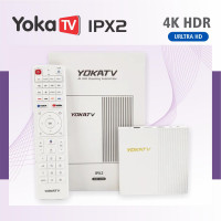 Yoka tv IPX2 -High tech 4k android streaming  box