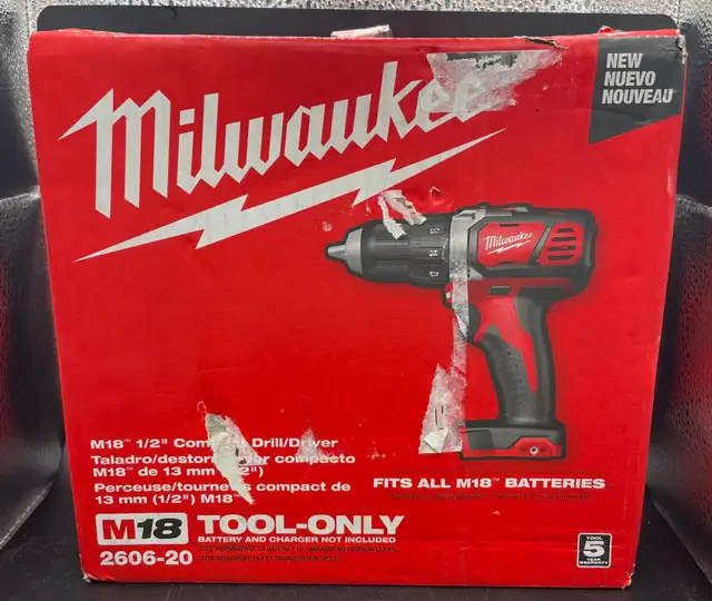 MILWAUKEE M18 1/2” DRILL 2606-20