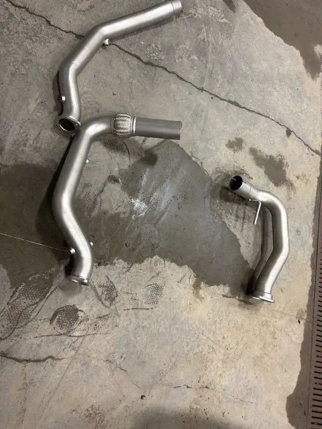CP-Ecp-e QKspl Ford F-150 Raptor EcoBoost Off-Road Downpipe in Engine & Engine Parts in 100 Mile House - Image 5