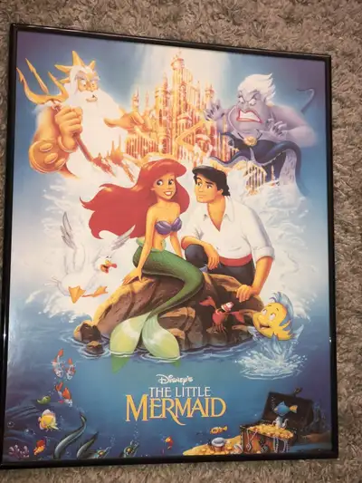 Vintage Disney The Little Mermaid 16” x 20” poster, View more