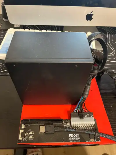 OCuLink eGPU Setup + 650W 80+ Gold PSU, View more