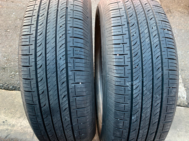 Pair of 195/65/15 91S M+S Hankook Optimo H426 with 60% tread in Tires & Rims in Delta/Surrey/Langley - Image 2