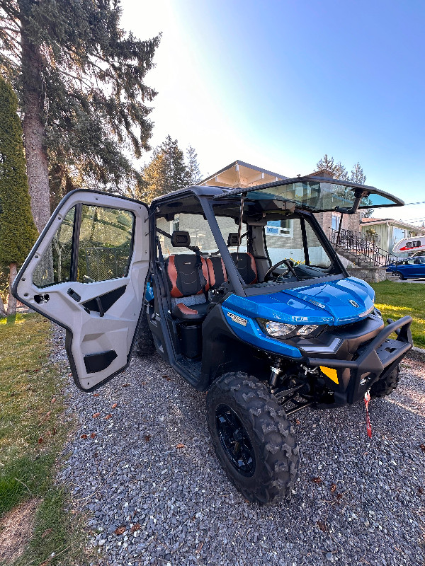 1000cc Can-am Defender HD-10 Limited 2021 with Trailer in ATVs in Prince Rupert