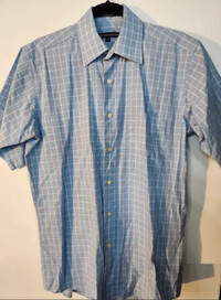 Mens Dockers Shirt (small 14-14.5) Short Sleeve