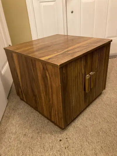 Wood End Table, View more