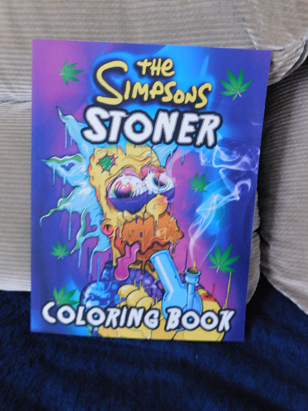 SIMPSONS STONER COLOURING BOOK NEW $10 in Textbooks in St. Catharines