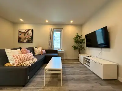 Fully Furnished 2 BEDROOM SUITE + FREE utilities / parking!