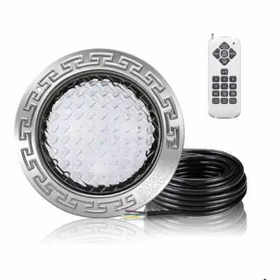New PROPART 10 Inch Inground Pool Light | 12V LED RGBW Remote, View more