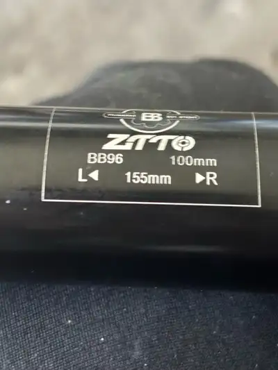 Square tapered bottom bracket 155mm, View more