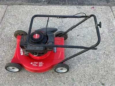 Lawnmower Gas Power with 20" cutting deck, View more