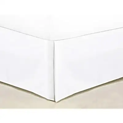 NEW in package - White bed skirt FULL, View more