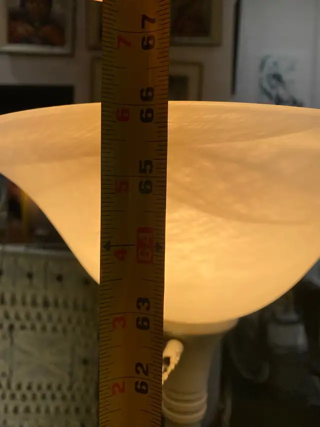 Tall Standing White Floor Lamp in Indoor Lighting & Fans in Calgary - Image 6