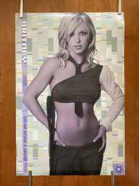 Britney Spears 2002 Dream Within A Dream Tour Poster