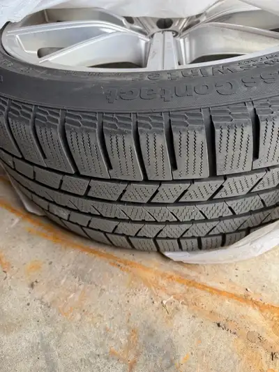 4 Audi Winter Tires on Aluminum Rims for sale. Purchased from Audi on December 5, 2024. Only driven...