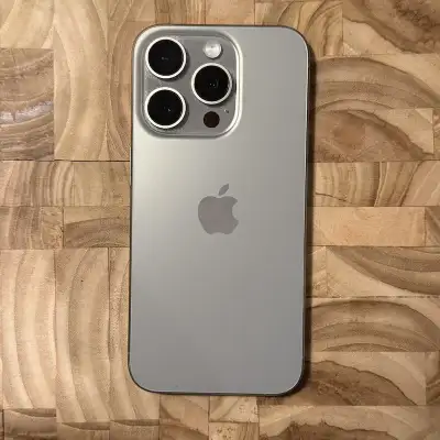 iPhone 15 Pro - Natural Titanium - 128GB, View more