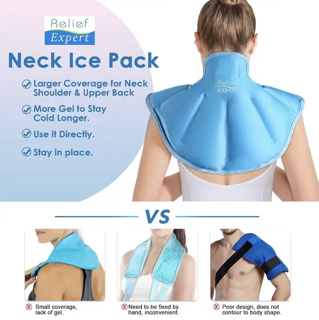 Neck ice pack - relief expert, large coverage64269660864002124