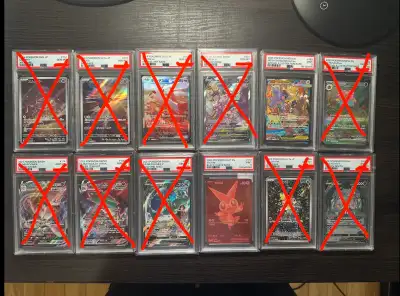 PSA Pokemon Slab Collection (PSA 10 & 9), View more