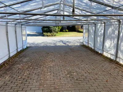 Abris de Voiture Harnois Double / Harnois Double Car Shelter, View more