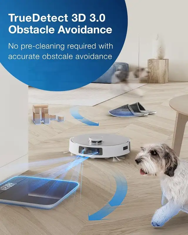 ECOVACS DEEBOT T10 Omni Robot Vacuum and Mop, Hot Water Mop in Vacuums in Kitchener / Waterloo - Image 9