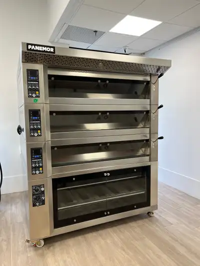 Brand new deck oven 3 deck with 3 deck proofer Electric version With delivery installation warranty...