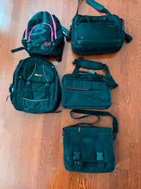 Assorted Knapsacks/Laptop Bags