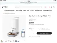 CHAT: Distributrice Catit smart feeder