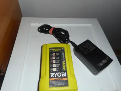 RYOBI 40V Fuel Gauge and Charger OP404VNM, NEW!, View more