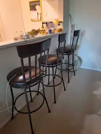 3 Bar Stools for $150