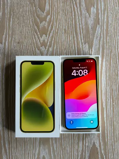iPhone 14 128GB yellow, View more