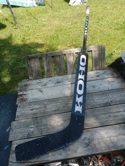 Wooden Right Handed Koho Goalie Hockey Stick, View more