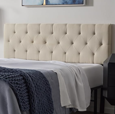 Ivory Tufted Twin/Twin XL Headboard - Early Bird Offer!, View more