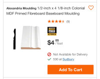 Mdf baseboard for sale