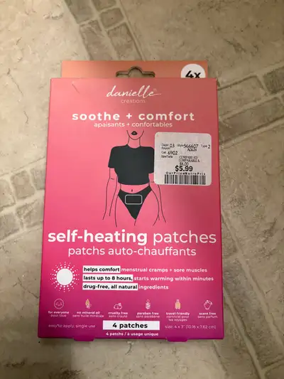 Self heating patches , View more