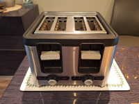 [LIKE NEW/BARELY USED] Oster 4 Slice Toaster (Stainless Steel)