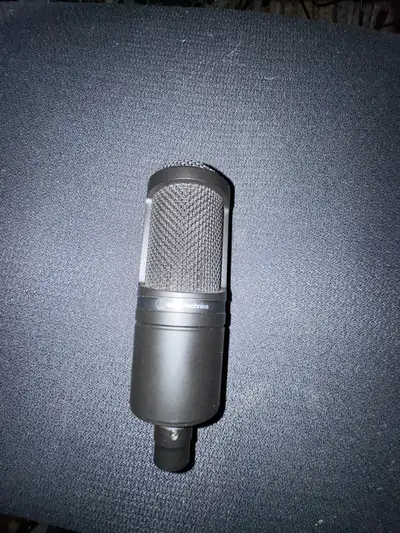 Like new Audio Technica At2020 used very lightly in home studio. I am selling as I upgraded to a dif...