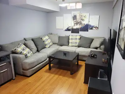 ++Beautiful Furnished Separate entrance Basement Apt Mavis & 401 -ALL INCLUSIVE++ 1 bedroom basement...