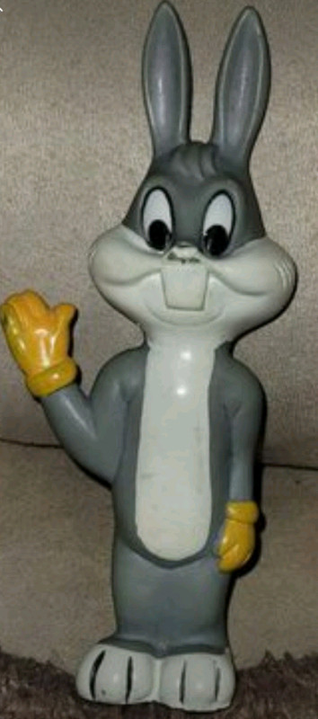 Vintage Bugs Bunny Looney Tunes Squeeze Toy 1974 Warner Bros | Arts ...