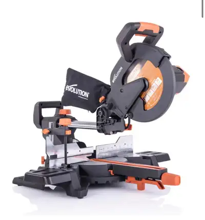 Evolution 10” Sliding Compound Miter Saw (Barely Used), View more