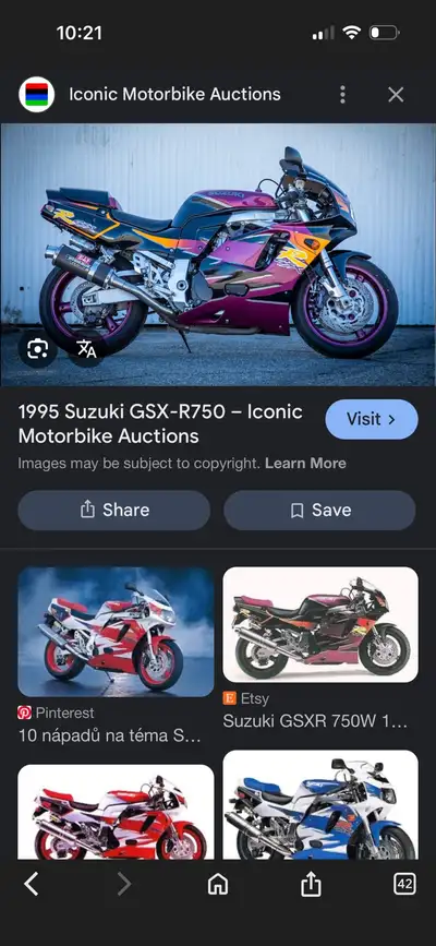 1995 suzuki gsxr750 all the plastic kit , View more