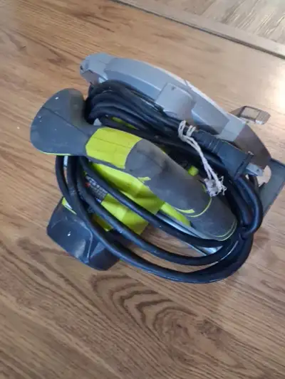 RYOBI CIRCULAR SAW WITH LASER, View more