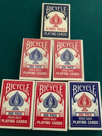Vintage Bicycle Playing Card Sealed.