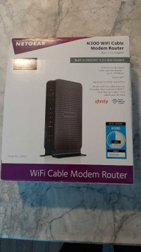 NETGEAR WIFI CABLE MODEM ROUTER  MODEL C3000