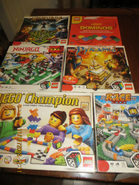 Lego Games: Champion, Minotaurus, Ninjago, Pyramid, Domino