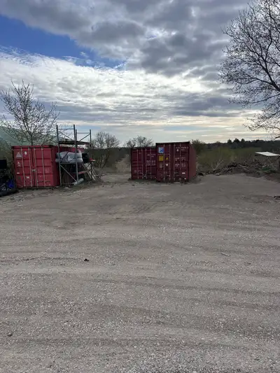 **Outdoor Storage for Rent – 5,000 Sqft + (2) 40' Sea Containers – Schomberg** Need secure outdoor s...